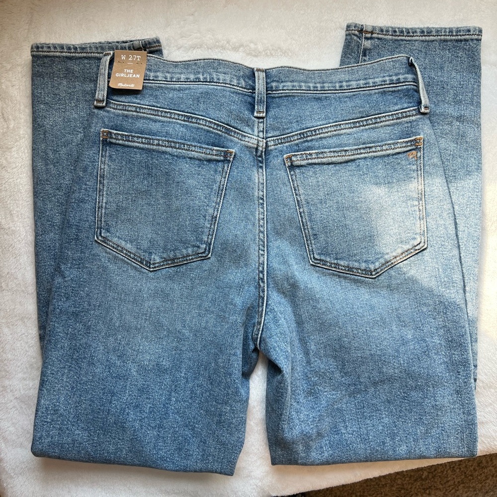 Madewell High Waisted Girl Jeans